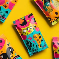 Food-Grade Materiaal Plastic Mylar Bag Doypack Zip Lock Bag Snacks Noten Gedroogd Fruit Voedsel Verpakking Stand Up Pouch