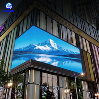 Pantalla LED para Exteriores P2.5 P3.076 P4 P8 P10, Cartel Digital de Mantenimiento Frontal para Paredes de Edificios y Centros Comerciales