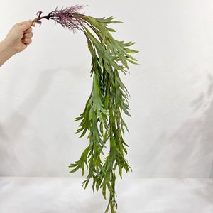 H-749 Nouvelle plante suspendue artificielle de qualité supérieure, fougère décorative pour la maison, le bureau, l'hôtel - Product Image 1
