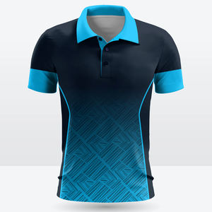 Nuevo Diseño de Camiseta de Cricket para Hombre, Camiseta de Cricket de Poliéster Sublimada Personalizada, Precios al por Mayor - Product Image 1