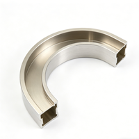 Service de fraisage CNC professionnel de profilés en alliage d'aluminium 6063 avec pliage et soudage pour matrices d'outillage