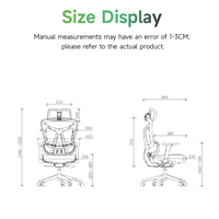 Chaise de patron ergonomique à dossier haut avec maille respirante et accoudoirs 5D Bon prix Vente directe d'usine en Chine