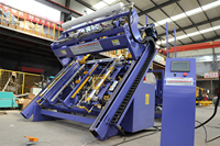 Machine à clouer les palettes en bois entièrement automatique, empileur de palettes, cloueuse de palettes pour bois recyclé