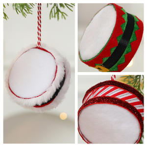 Shengyuan modelo <span class=keywords><strong>Grinch</strong></span> tambor DIY adorno de árbol de Navidad nuevo adorno colgante decoración de Navidad - Product Image 4