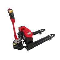 Nueva Carretilla Elevadora Todoterreno Totalmente Eléctrica con Batería de Iones de Litio de 2.5T/3T, Carretilla Elevadora Manual, Carretilla Hidráulica con Certificación CE de 48V