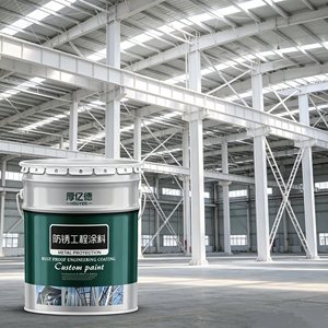 Peinture en aérosol acrylique soluble dans l'huile, antirouille, forte adhérence, émail antirouille pour revêtement de machines et de structures en fer extérieures - Product Image 1