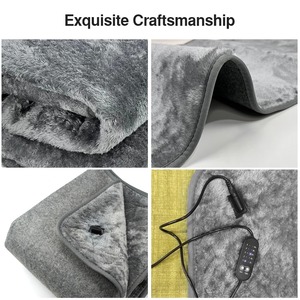 Couverture Chauffante Électrique 80cmx160cm 150x160cm, Tapis Chauffant Électrique Épais, <span class=keywords><strong>Matelas</strong></span> de Voiture, <span class=keywords><strong>Chauffe</strong></span>-Corps, Couverture Chauffante - Product Image 5