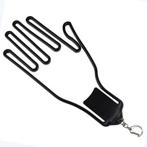 Custom Logo Printed Golf <b>Gloves</b> Holder Rack Dryer Hanger <b>Plastic</b> Stretcher Shaper Tool Bracket - Product Image 4