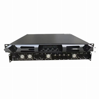 Amplificateur de puissance numérique 4 canaux en pont MALOX DA20K4 2x9000W, amplificateur stéréo AC robuste en métal pour stades