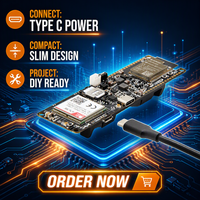 Carte de développement RTOS LILYGO T-PCIE ESP32-WROVER avec puce AXP2101 partiellement populaire, WIFI 4.0H Composable pour kits de cartes Nano