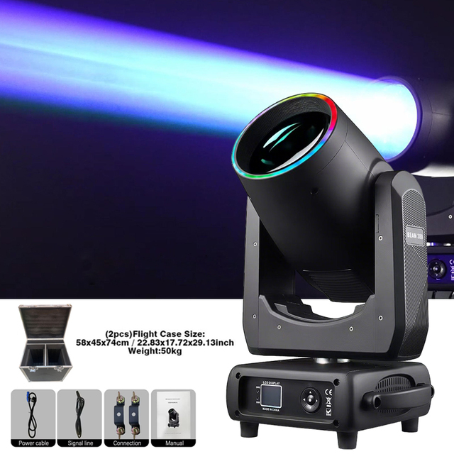 AOPU 380W 20R Stage Lights Moving Head Light Gobo Cabeza Movil Sharpy Beam Light for Party Activity
