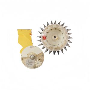 Semoir manuel à pousser à la main à 8 gouilles avec épandeur d'<span class=keywords><strong>engrais</strong></span> pour légumes, haricots et soja - Product Image 2