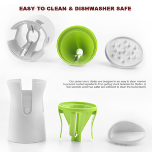 Fabricante al por mayor, espiralizador de queso de plástico, espiralizador de hoja afilada, suministros de cocina, espiralizador de verduras seguro de usar - Product Image 5