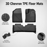 Tapis de sol semi-fermés en TPE de qualité supérieure pour BYD Atto 1 Seagull Indonésie, sur mesure, toutes saisons, vente en gros