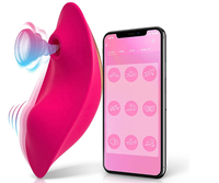 Steuerung 9 Vibrations saug modi Clit Sucker Nippels timulator Wearable Panty Clitoral Sucking 2 in 1 Vibrator