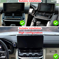 STWEI pour Toyota Land Cruiser LC300 2022-2023 Autoradio multimédia 12,3 pouces Lecteur vidéo Android 13 CarPlay sans fil Lumière bleue