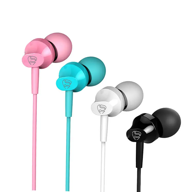 Best Sellers Wired Headphone 3.5mm Stereo Jack Noise Canceling Headphones in Ear Earbuds Earphones Super Bass Earphone