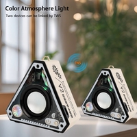 Vente en gros de petit caisson de basses à son surround 3D haute fidélité à lumière LED-pour l'extérieur Haut-parleur portable sans fil V1 Haut-parleur BT