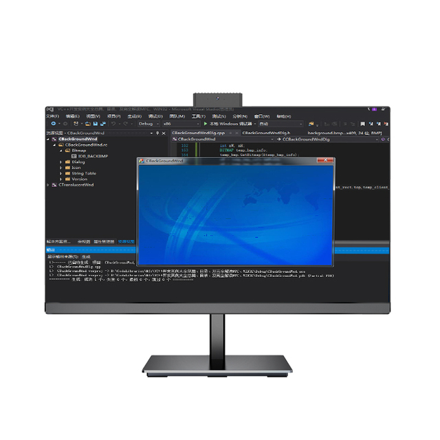 Desktop Computer All in One Pc 27 Inch Pc All-in-one Desktop Computer I3 I5 I7 Ssd Desktop Pc All in One