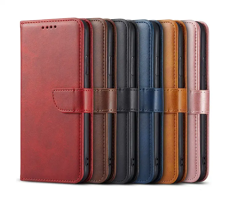 Real PU Leather Case for Xiaomi Phones Wallet Phone Case for Xiaomi 11 9T A3 Pro Note 10 Redmi 6A 7A 8A 9A 9C Note 8 9 K30