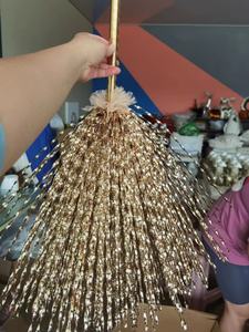 ขายส่งดอกยิปโซฟิลลา PET แบบม้วน พร้อมสีและขนาดที่กำหนดเองได้ สำหรับตกแต่งบ้านในเทศกาลคริสต์มาส ขั้นต่ำในการสั่งซื้อ 1 กิโลกรัม - Product Image 2