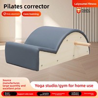 Ensemble Pilates cinq pièces : Correcteur de lit d'entraînement pour le renforcement du tronc, la correction de la colonne vertébrale, la réduction de la graisse et le remodelage corporel en bois d'érable
