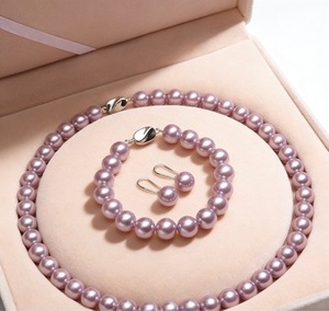 Collier transfrontalier PFT, collier <span class=keywords><strong>de</strong></span> <span class=keywords><strong>mariée</strong></span> en perles <span class=keywords><strong>de</strong></span> verre, ensemble <span class=keywords><strong>de</strong></span> bijoux ronds pour <span class=keywords><strong>la</strong></span> fête des mères, idéal avec <span class=keywords><strong>robe</strong></span> <span class=keywords><strong>de</strong></span> <span class=keywords><strong>mariée</strong></span> Cheongsam - Product Image 1