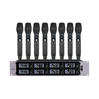 GAW-C8804 un pour huit conférences microphone sans fil système de microphone sans fil professionnel