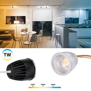 贝诺里24V Mr16点10W 8W 12W RGBWW发光二极管KNX达利Loxone脉宽调制<span class=keywords><strong>DMX</strong></span>图亚无线天花板聚光灯CRI95 2000-6000K MR16模块 - Product Image 2