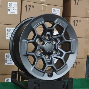 ล้อแม็กซ์อะลูมิเนียมอัลลอยด์แบบ Hub-Centric ขนาด 17x8J 6x139.7 6x5.5" 106.1 มม. สไตล์ TRD สำหรับงานหนัก สำหรับรถออฟโรด สำหรับ Toyota 4Runner, Tacoma, FJ - Product Image 5