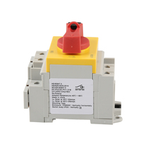 Interruptor Aislador de CC de 32A y 1000V, 2P 4P, Montaje en Riel DIN IP20 para Sistemas Solares Fotovoltaicos