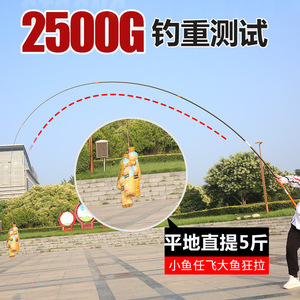 คันเบ็ดตกปลาแบบยืดหดได้ Playful Mermaid 6 เมตร แอคชั่นเร็วพิเศษ ไกด์ SIC สำหรับตกปลาในน้ำจืด บ่อเก็บน้ำ แม่น้ำ ไต้หวัน - Product Image 5