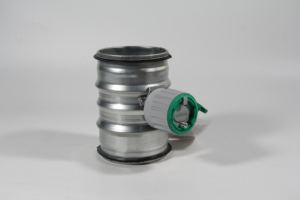 Amortiguador giratorio de acero galvanizado, control de volumen, sistema <span class=keywords><strong>HVAC</strong></span>, precio competitivo - Product Image 6