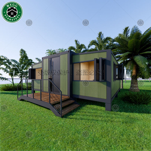 บ้านเวทมนตร์ บ้านคอนเทนเนอร์แบบขยายได้ คอนเทนเนอร์ 20 ฟุต บ้านขนาดเล็กพับได้ บ้านคอนเทนเนอร์แบบขยายได้พร้อมฐานราก - Product Image 5