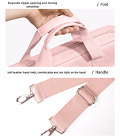 Sac à bandoulière pour ordinateur portable de loisirs, sac pour ordinateur portable et tablette de 13-14-15-16-17,3 pouces, tissu hydrofuge, idéal pour les hommes et les femmes d'affaires