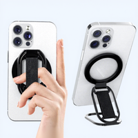Nouveau produit : Support magnétique flexible en alliage aluminium-zinc, anti-corrosion, réglable en hauteur à 360° °   Support de téléphone pour bureau