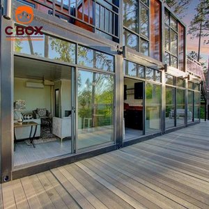 Casa Contenedor Modular Prefabricada Ecológica Cbox, Tipo Suite de Oficina de 2 Pisos con Cocina, para Hotel o Resort - Product Image 1