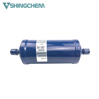 Nouveau Sécheur de filtre frigorifique à gaz pour pièces de réfrigérateur, construction métallique, compatible R134a/R600A, garantie 1 an