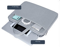 Sacoche de voyage tendance et élégante pour homme, légère, spacieuse, imperméable, avec compartiment pour ordinateur portable, organiseur de documents pour voyages d'affaires