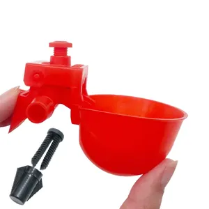 Mangkuk Minum Plastik Otomatis Ayam dan Pemberi Makan Ayam Burung Puyuh, Mangkuk Minum Cangkir Ayam Peminum - Product Image 1