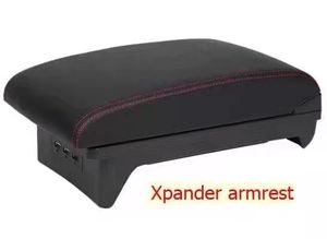 กล่องเก็บของคอนโซลกลางรถยนต์หุ้มหนัง พร้อมช่องเสียบ USB สำหรับรถยนต์มิตซูบิชิ ซีเอ็กซ์แพนเดอร์ ปี 2018 2019 <span class=keywords><strong>2020</strong></span> - Product Image 5