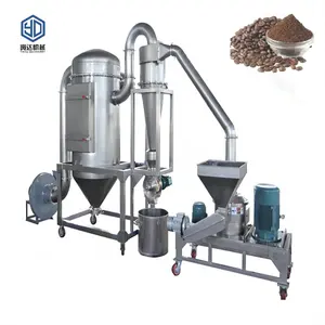 Fast acm mill make instant superfine powder coffee powder making machine