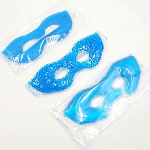 Máscara de Gel Reutilizable para Ojos con Cuentas de Cristal Suaves, Frío/Calor, con Beneficios para el Alivio del Dolor y el Estrés, Material EVA/PVC, Uso Corporal - Product Image 1