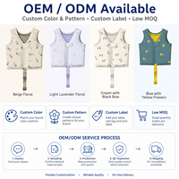 Gilet de natation en néoprène personnalisé pour enfants, flotteur de flottabilité pour tout-petits, gilet d'entraînement à la natation pour enfants pour piscine et plage