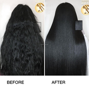 Acondicionador Natural Hidratante y Suavizante de Fábrica SLUJ, Crema Acondicionadora para <span class=keywords><strong>el</strong></span> Cabello con Queratina Reparadora y Brillo, Etiqueta Privada OEM - Product Image 2