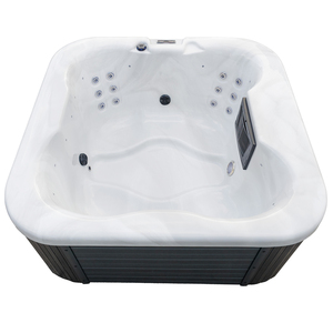 Bañera de hidromasaje acrílica a la venta <span class=keywords><strong>Jacuzzi</strong></span> Spa al aire libre <span class=keywords><strong>barato</strong></span> 4 personas Plug and Play Balboa Hottub Bañera de hidromasaje acrílica de lujo - Product Image 3