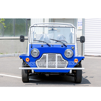 Voiture Mini Moke à essence, forte puissance de montée, traitement multi-antirouille, idéale pour les stations balnéaires et les centres de villégiature des Caraïbes