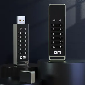 Secure Portable Password U Disk 128g/256g Password Protected Dustproof Waterproof Hardware Encrypted Usb Flash Drive