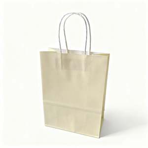 Sacs en papier de luxe robustes personnalisés KM, sacs en papier pour cadeaux d'entreprise, artisanat, fête, emballage, sacs de shopping avec poignées - Product Image 1