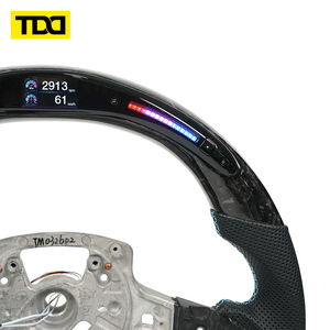 Volante Deportivo TDD de Fibra de Carbono con LED, Compatible con BMW I8, Estilo Clásico - Product Image 3